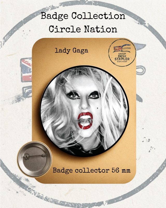 Badge Lady Gaga