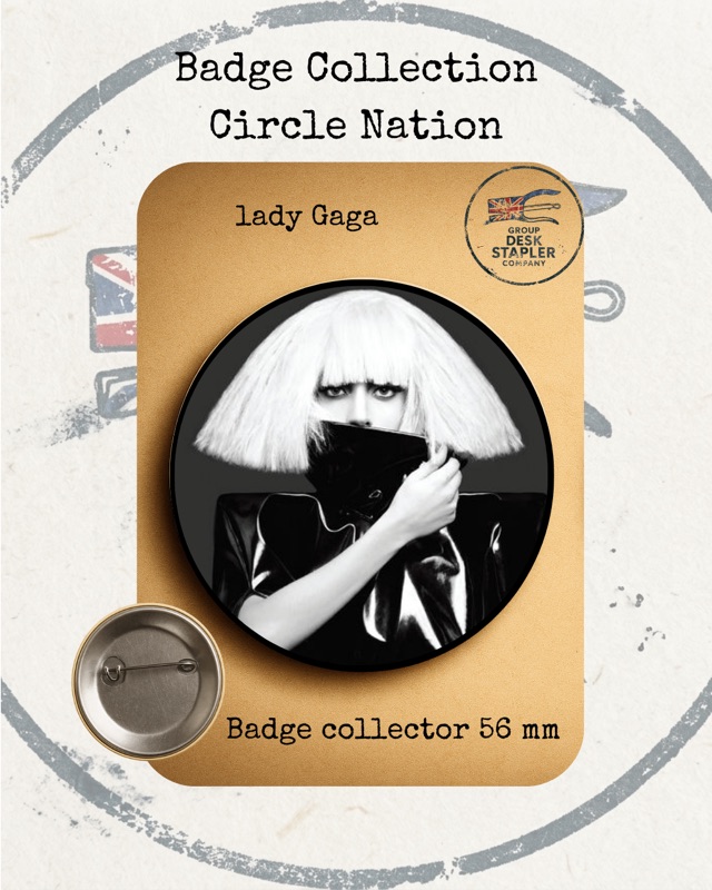 Badge Lady Gaga