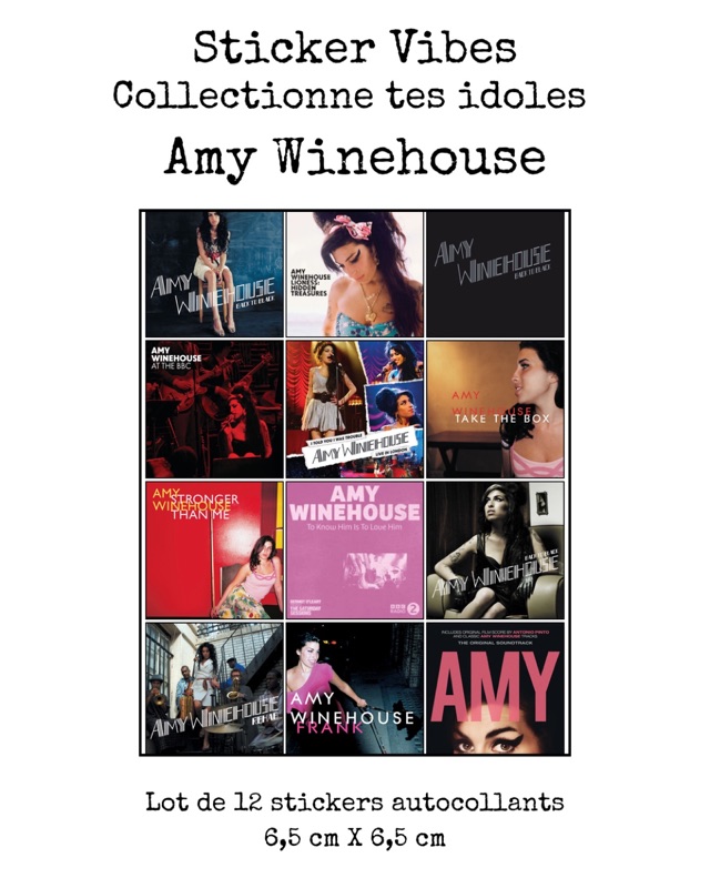 Stickers Amy Winehouse