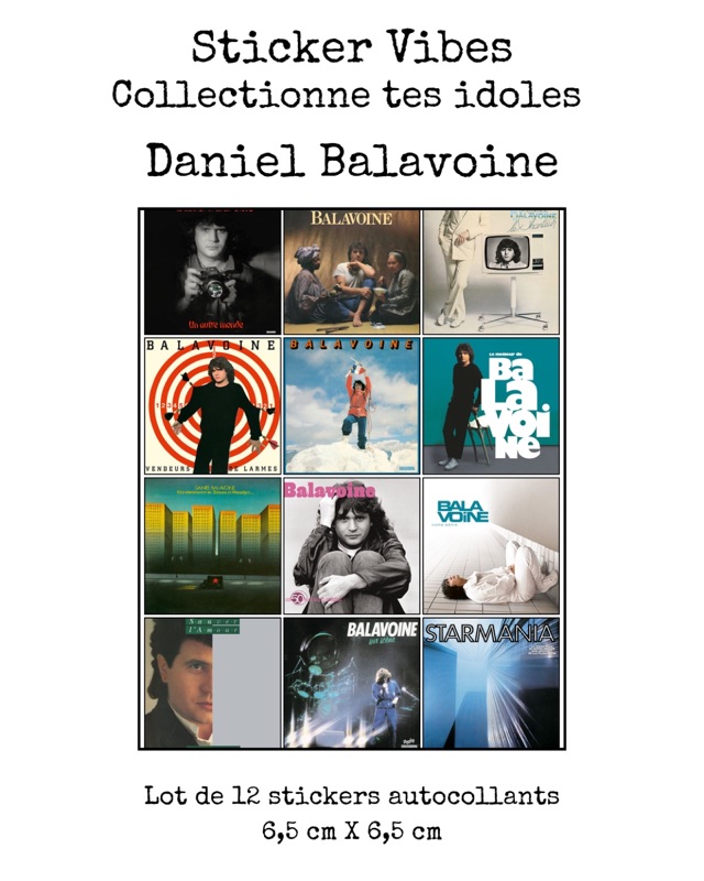 Stickers Daniel Balavoine