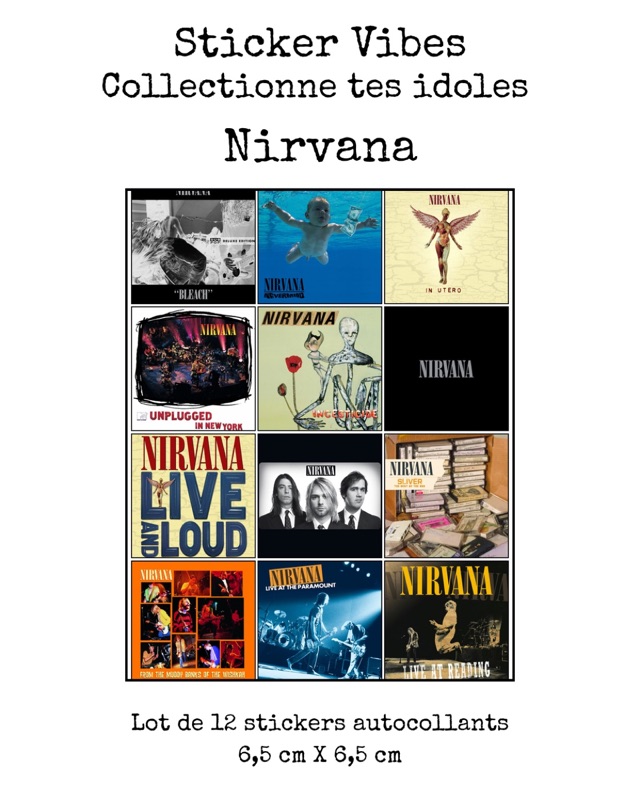 Stickers Nirvana
