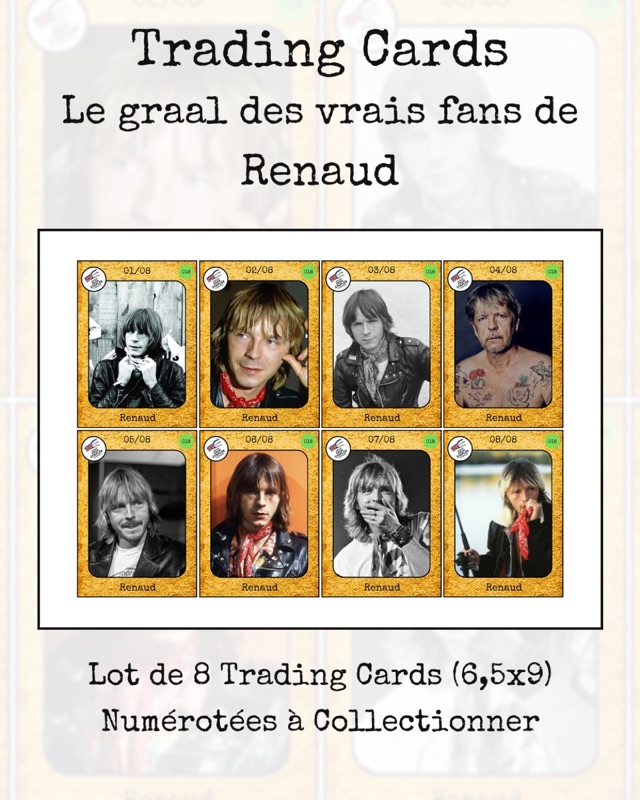 Trading cards Renaud