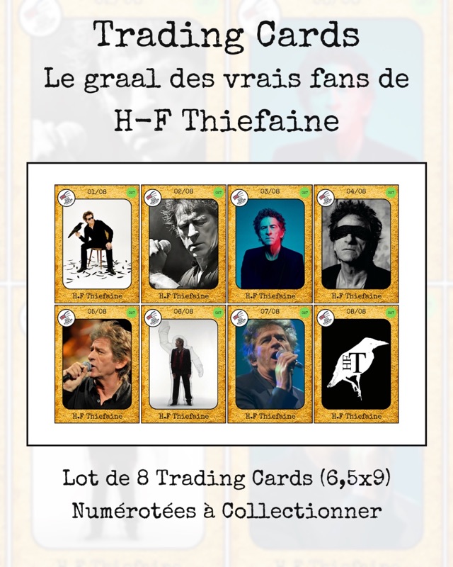 Trading cards H-F Thiefaine
