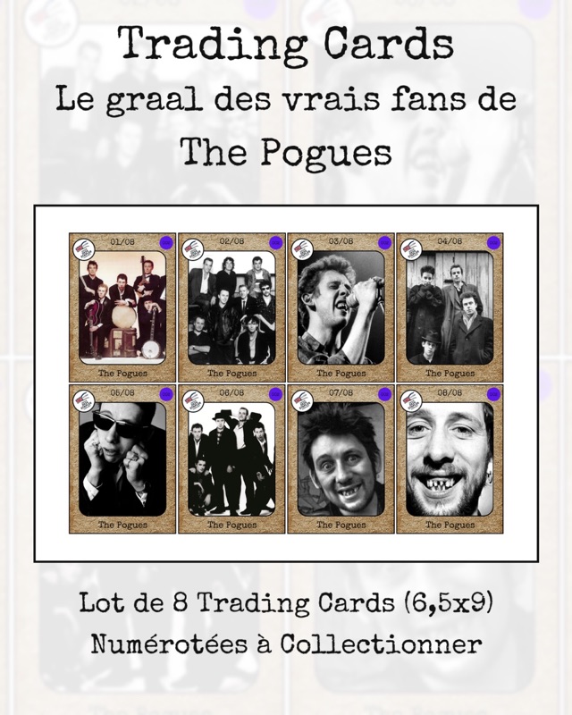 Trading cards The Pogues