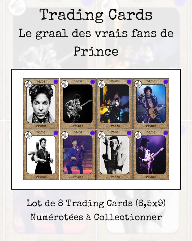 Trading cards Prince