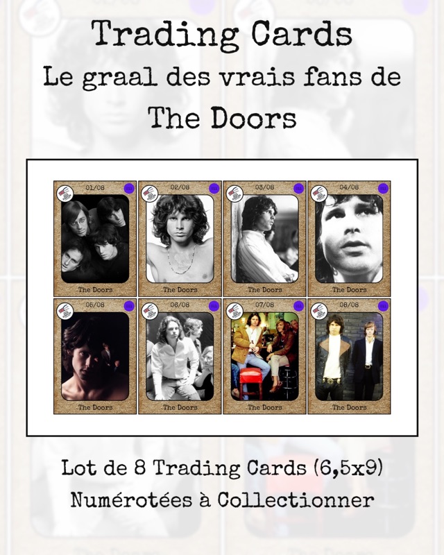 Trading cards The Doors