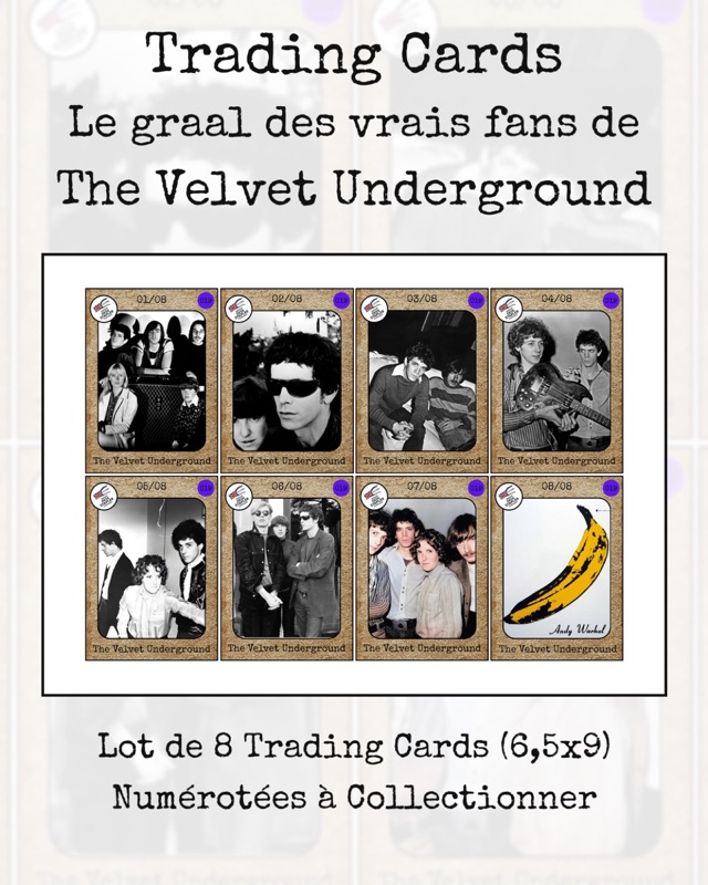 Trading cards The Velvet Underground