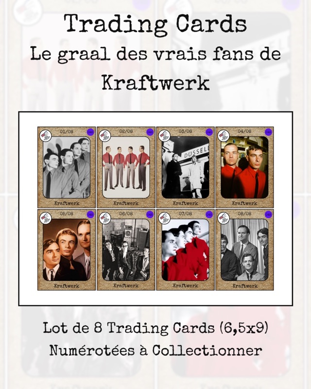 Trading cards Kraftwerk