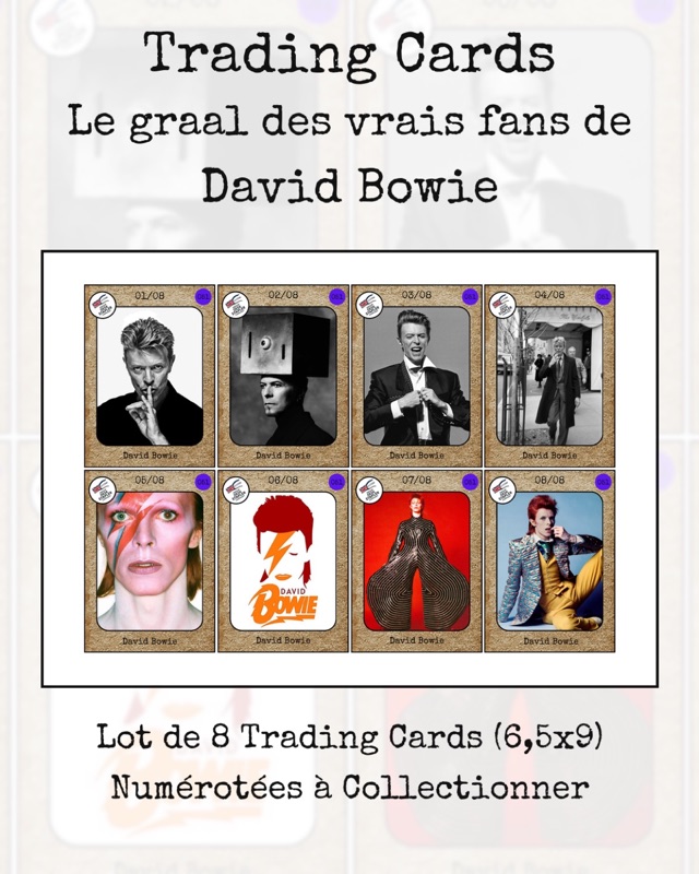 Trading cards David Bowie