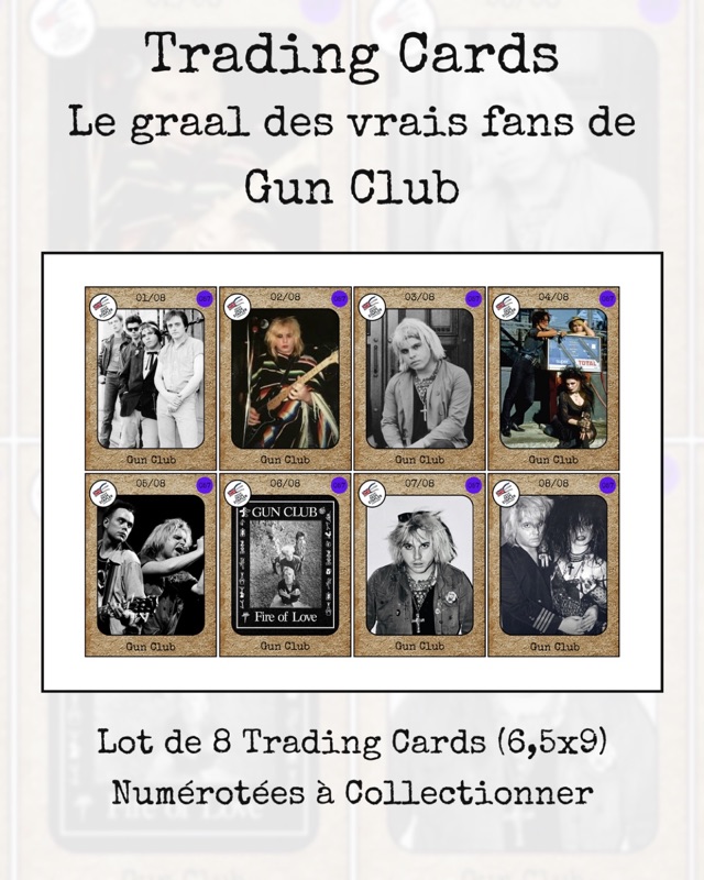 Trading cards Gun Club