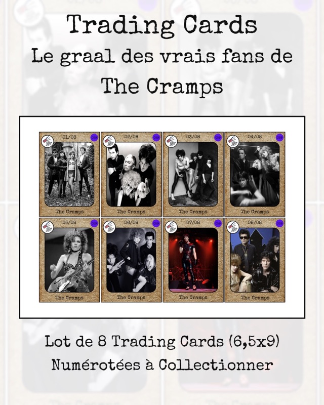Trading cards The Cramps
